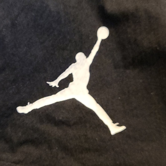 Jordan NIKE Dry Woven Short Sleeve Hot Jacket Men's Medium Black 2 hand pockets - Picture 10 of 14